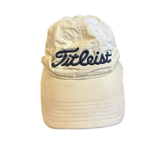 Titleist Dad Hat White‎ and Blue Relaxed Fit Hat - Picture 1 of 7